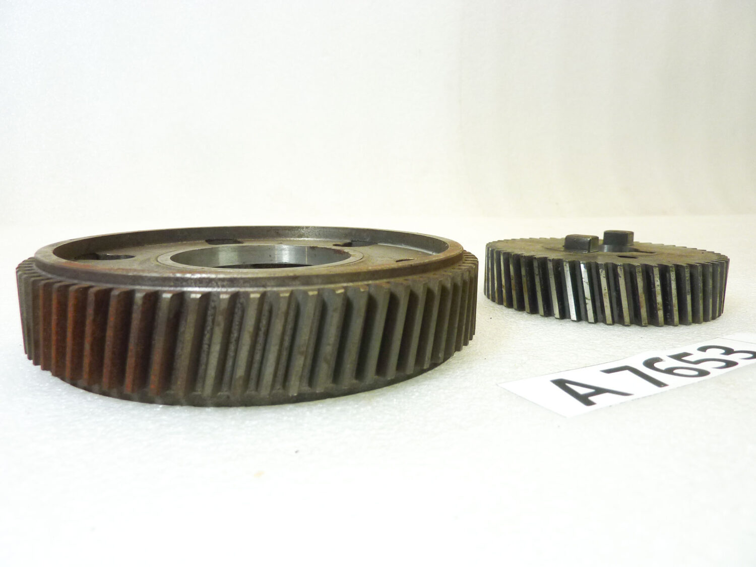 Ingranaggi trasmissione cambio Guzzi Airone 250 con pignone motore cod m2561 bis m2560 nuovo fondo di magazzino - immagine 3