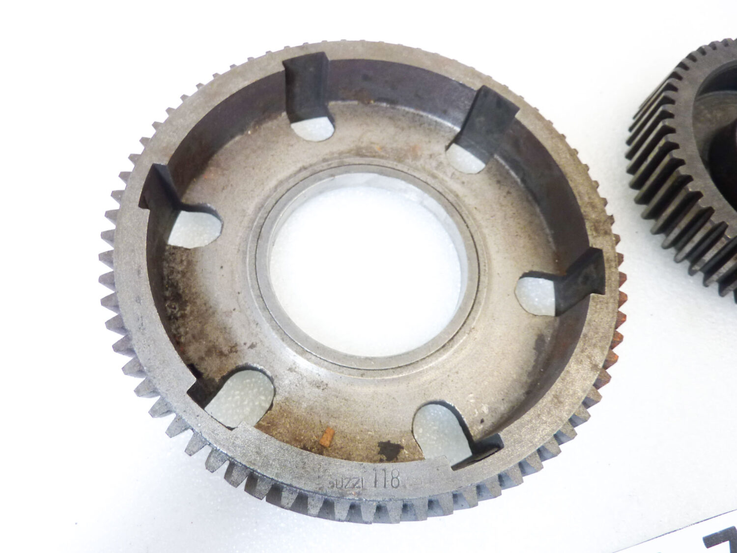 Ingranaggi trasmissione cambio Guzzi Airone 250 con pignone motore cod m2561 bis m2560 nuovo fondo di magazzino - immagine 8