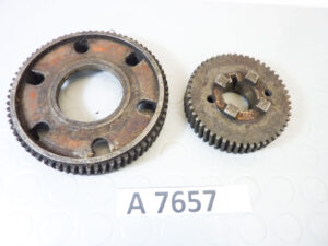 Ingranaggio trasmissione Guzzi Ercole corpo frizione con bussola cod 25073 72 denti - 50 denti