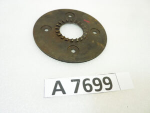 Disco messa in moto Guzzi 20 innesti diam est 114 mm diam int 32 mm nuovo fondo di magazzino