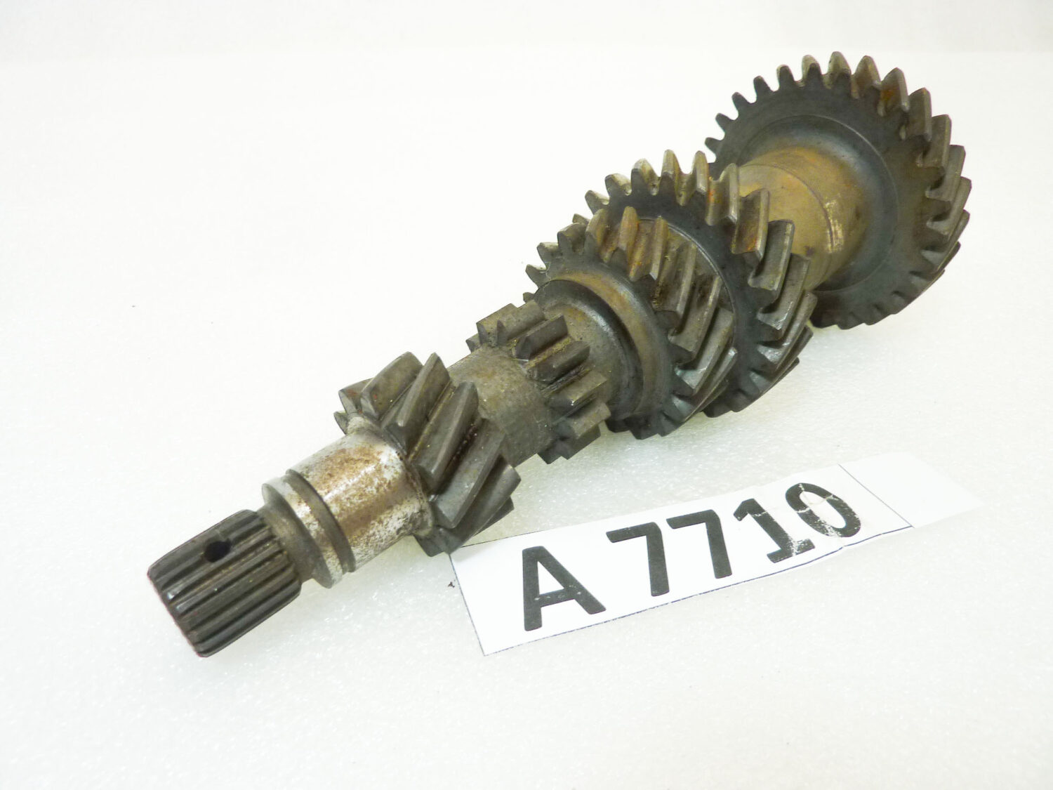 Albero primario Fiat 850 denti 27 - 22 - 18 - 11 nuovo fondo di magazzino - immagine 5