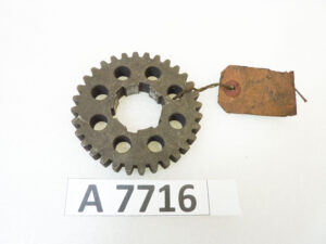 Ingranaggio fisso cambio Guzzi Ercole 1a 2a prima seconda cod 25197 bis Z32 nuovo fondo di magazzino