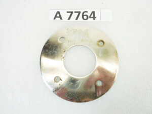 Flangia cromata Guzzi cod 24335200 diam est 122 mm diam int 49,8 mm nuovo fondo di magazzino