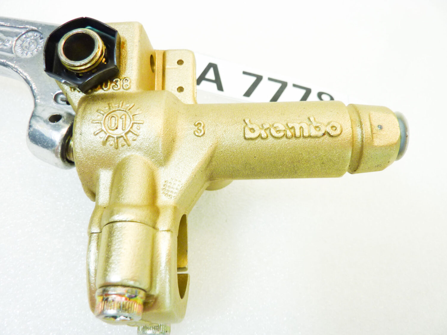 Pompa frizione Brembo Oro cod 2C02 105038 pistoncino dritto tipo Ducati 748 998 nuovo fondo di magazzino - immagine 4