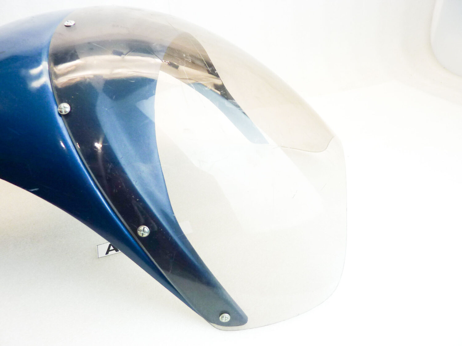 Cupolino moto epoca Futura largh max 35 cm altezza 57 cm profondità 25 cm diam faro 18 cm nuovo fondo di magazzino - immagine 3