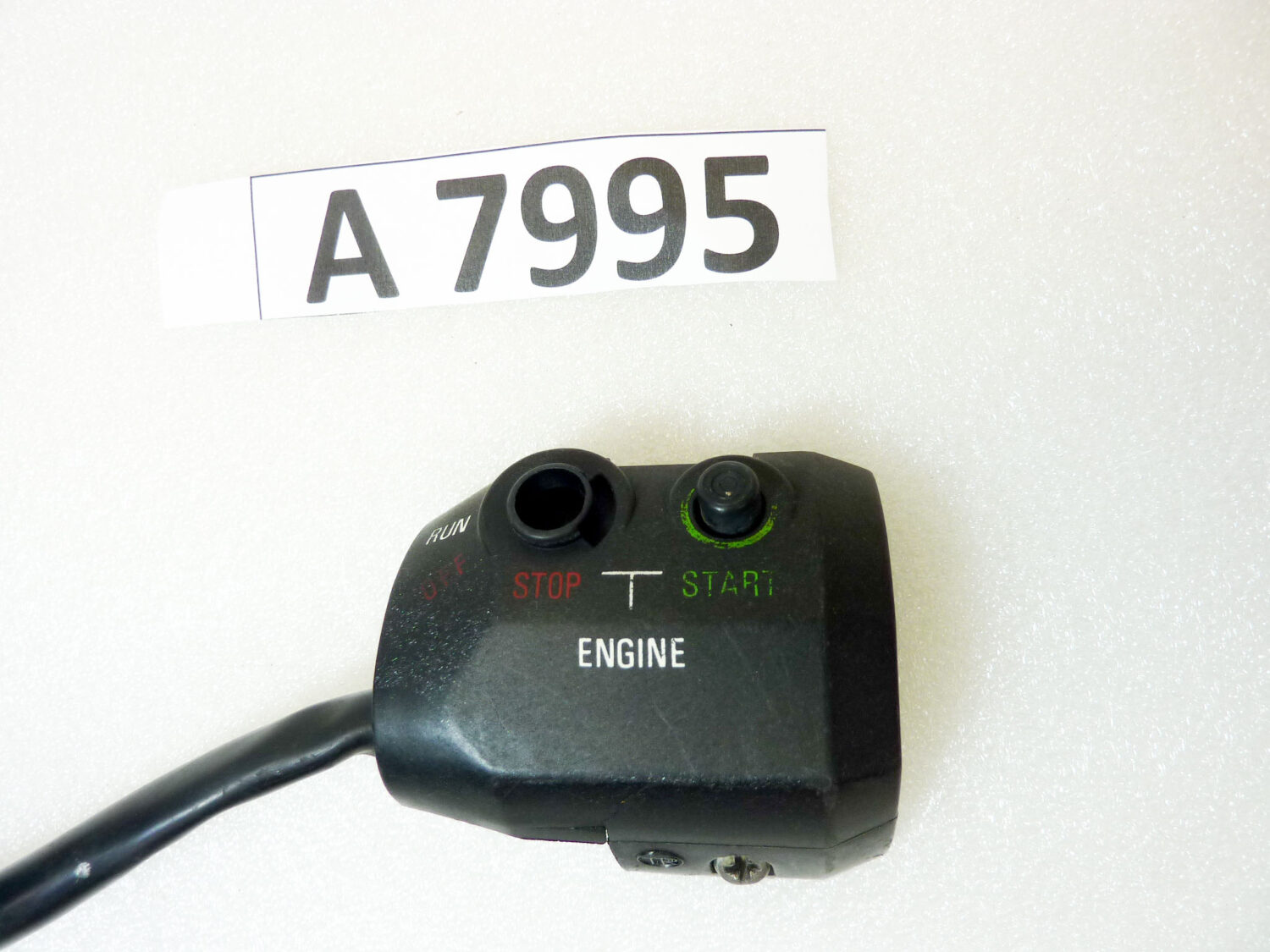 Comando manubrio devio destro BMW R80/7 uso ricambi, non testato