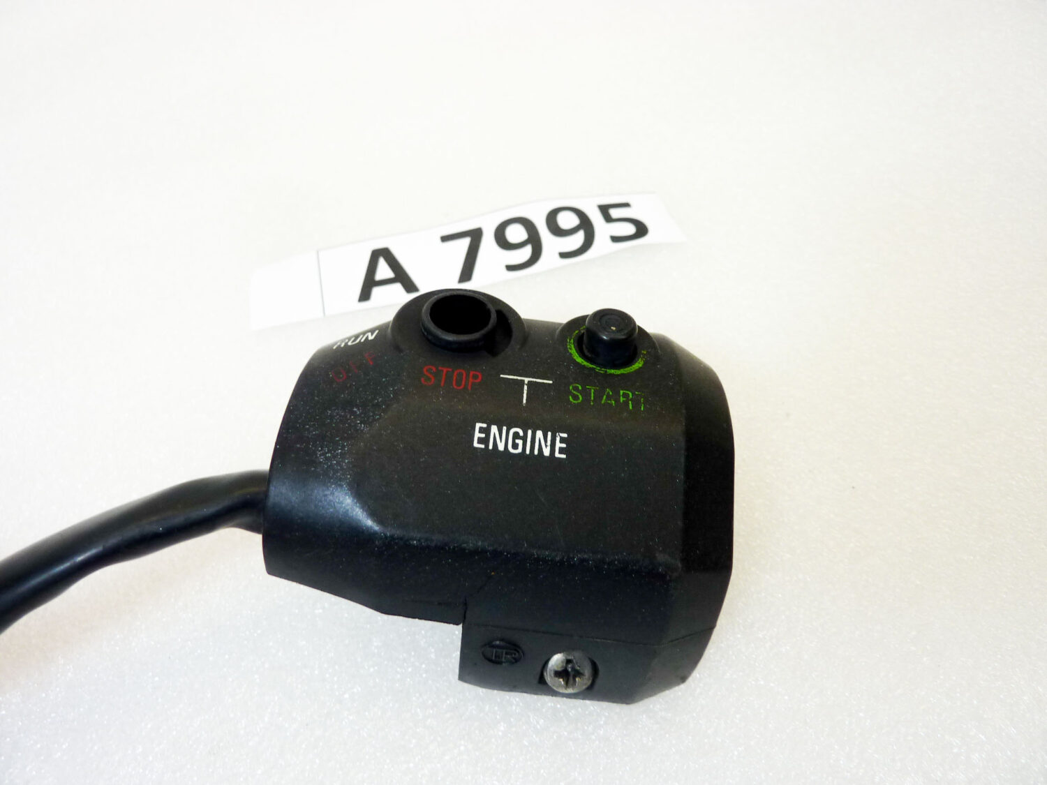 Comando manubrio devio destro BMW R80/7 uso ricambi, non testato - immagine 3