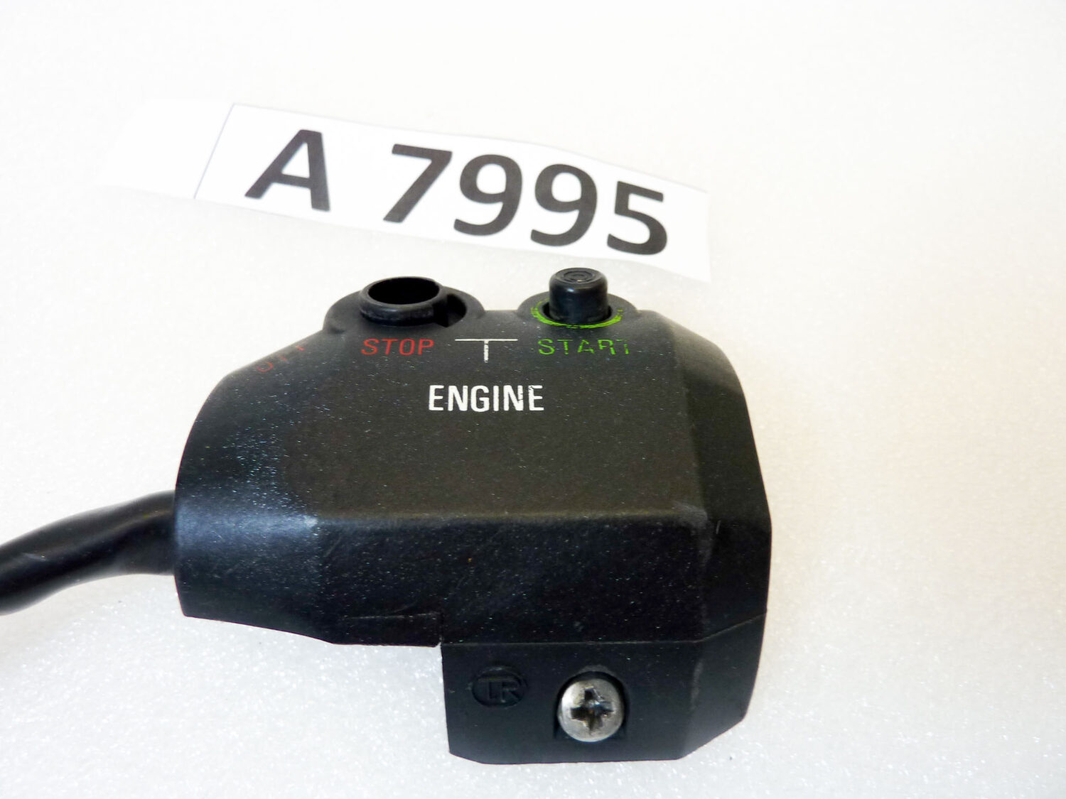 Comando manubrio devio destro BMW R80/7 uso ricambi, non testato - immagine 7