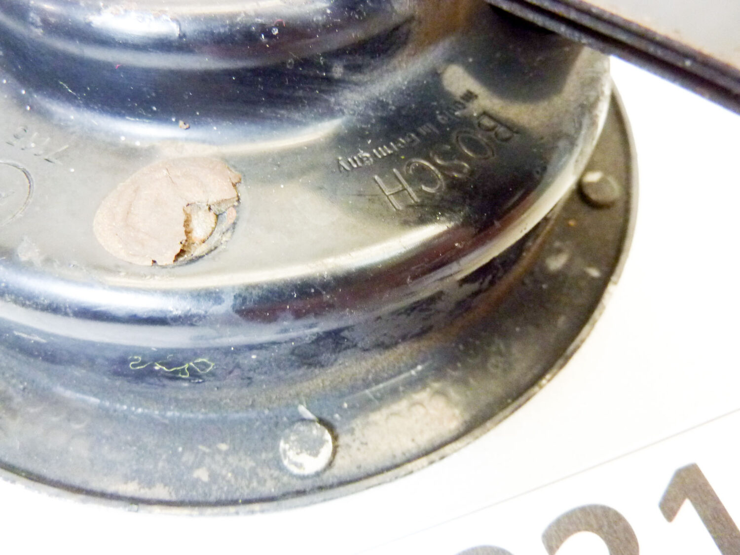 Clacson Mercedes W109 300 SEL Bosch IGM 3572KA Porsche 911 912 - immagine 7