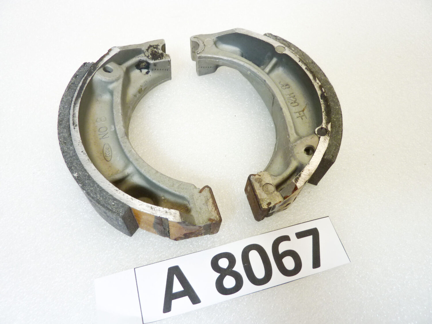 Coppia ganasce freno Honda cod JB H20 FF diam 101,4 mm - altezza 25 mm nuovo fondo di magazzino - immagine 2