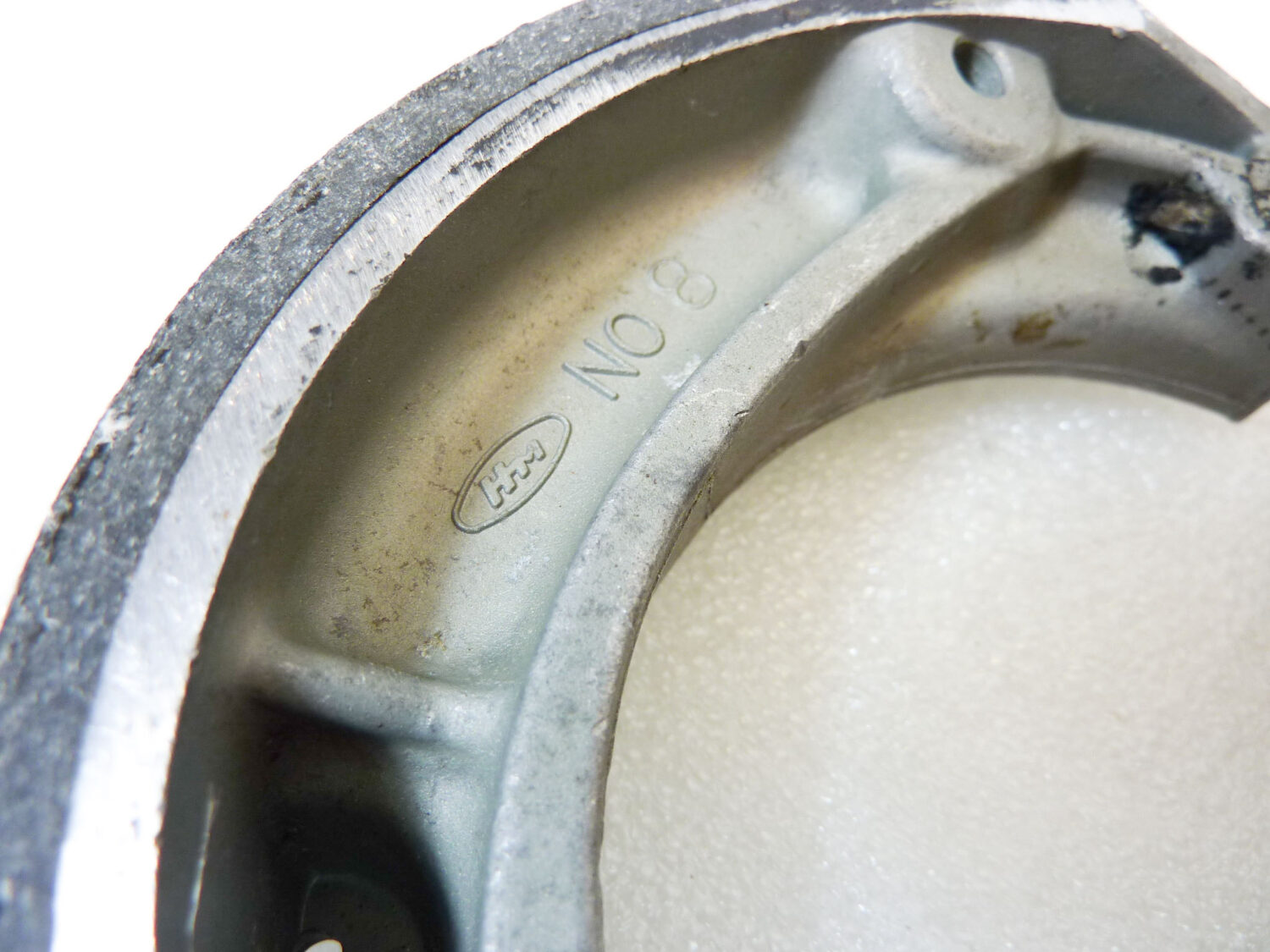 Coppia ganasce freno Honda cod JB H20 FF diam 101,4 mm - altezza 25 mm nuovo fondo di magazzino - immagine 4