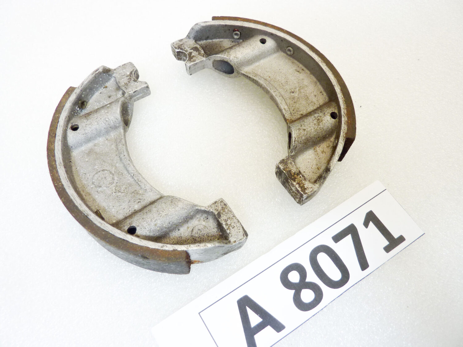 Coppia ganasce freno moto epoca diam 95,8 mm - 19,7 mm - immagine 5