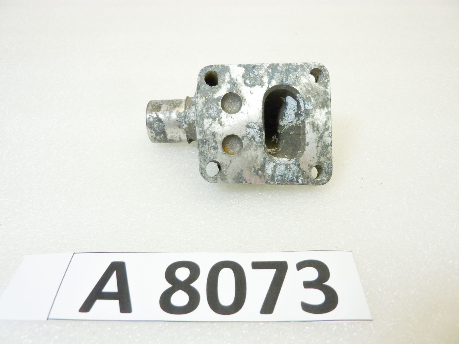 Collettore aspirazione Peugeot 103 SP MVL Vogue diam imbocco 19 mm diam foro 8,5 mm nuovo fondo di magazzino - immagine 6