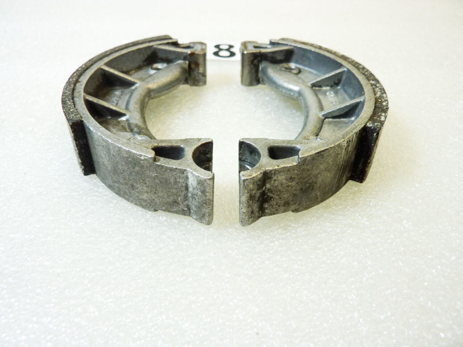 Ganasce freno Grimeca Motom Piaggio Gilera ciclomotori diam 84,8 mm - altezza 18 mm nuovo fondo di magazzino - immagine 4