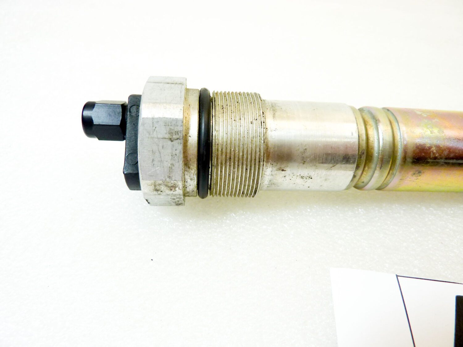 Pompante stelo forcella Guzzi cartuccia lungh esteso da filetto a filetto 420 mm - lungh Chiuso 270 cm - diam 24 mm nuovo fondo di magazzino - immagine 3