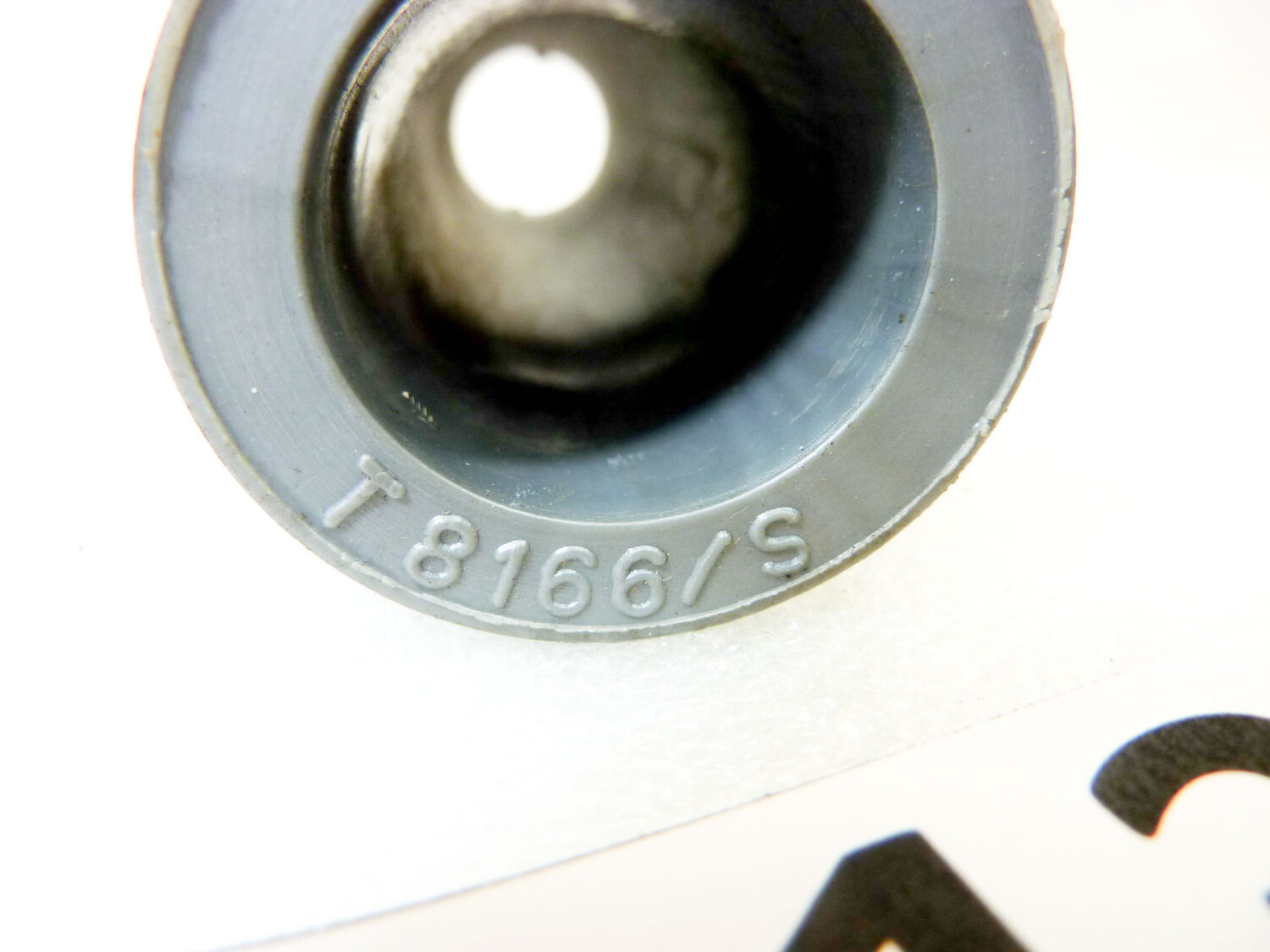 Manopola sinistra aperta Guzzi Airone Sport Turismo Falcone Ercole grigio marrone cod T8166S vari modelli diam interno 24 mm - lungh 130 mm - diam esterno 34 mm Originale dell'epoca NO REPLICA nuovo fondo di magazzino - immagine 7