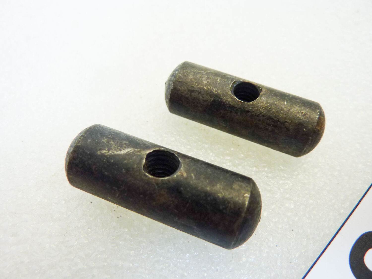Perni filettati per staffe dinamo moto epoca diam 12 mm lungh 35 mm - immagine 2