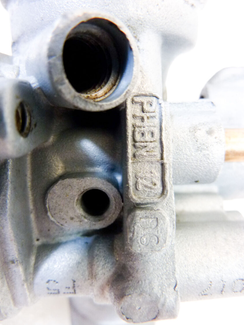 Carburatore Dell'Orto PHBN 12 DS 3017 F5 non testato uso ricambi - immagine 9