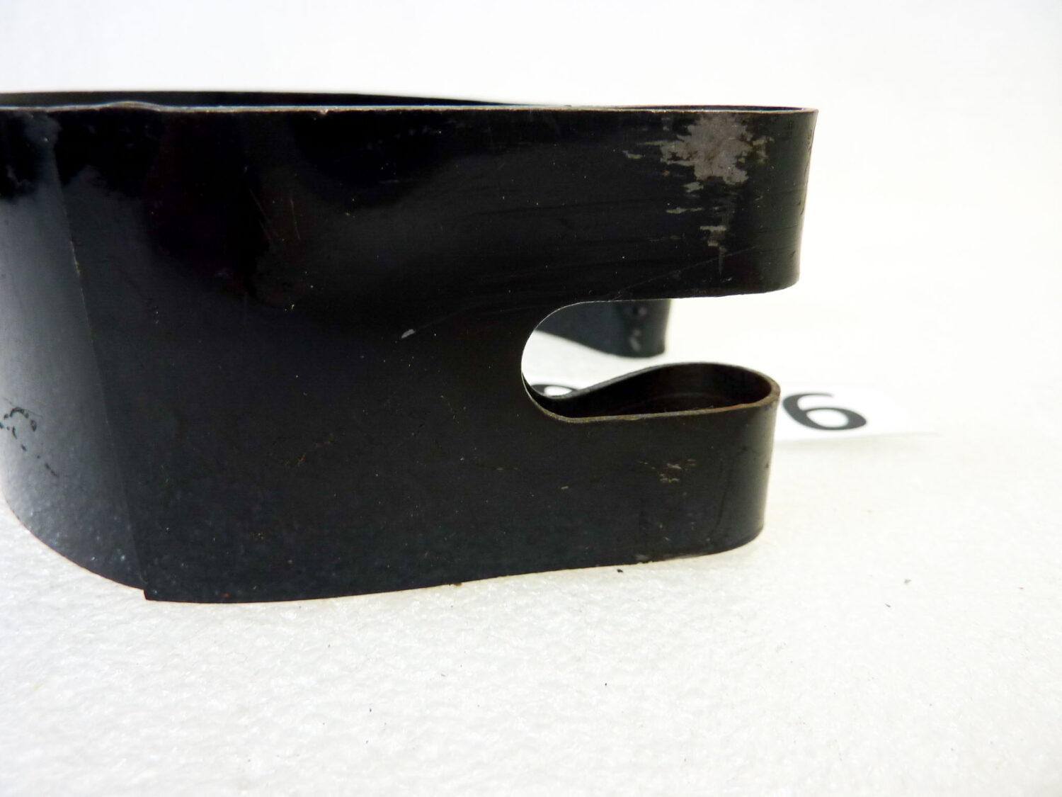 Staffa supporto fascia dinamo auto moto epoca diam 75 mm circa chiusa - altezza 43 mm NUOVO fondo di magazzino vedi foto leggi descrizione - immagine 5