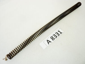 Molla Guzzi lungh tot 370 mm diam est 20 mm diam filo 3 mm NUOVO fondo di magazzino vedi foto leggi descrizione