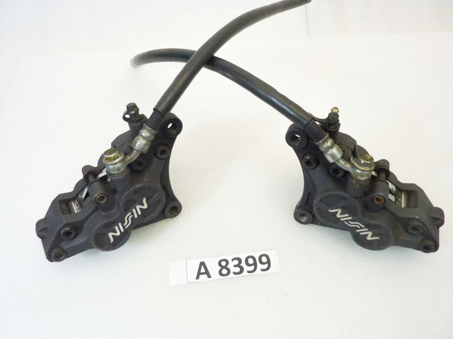 Pinze Nissin freno anteriore 90 mm Honda Suzuki Kawasaki vari modelli cod 59100-40C01-RL interasse fori 90 mm - immagine 2