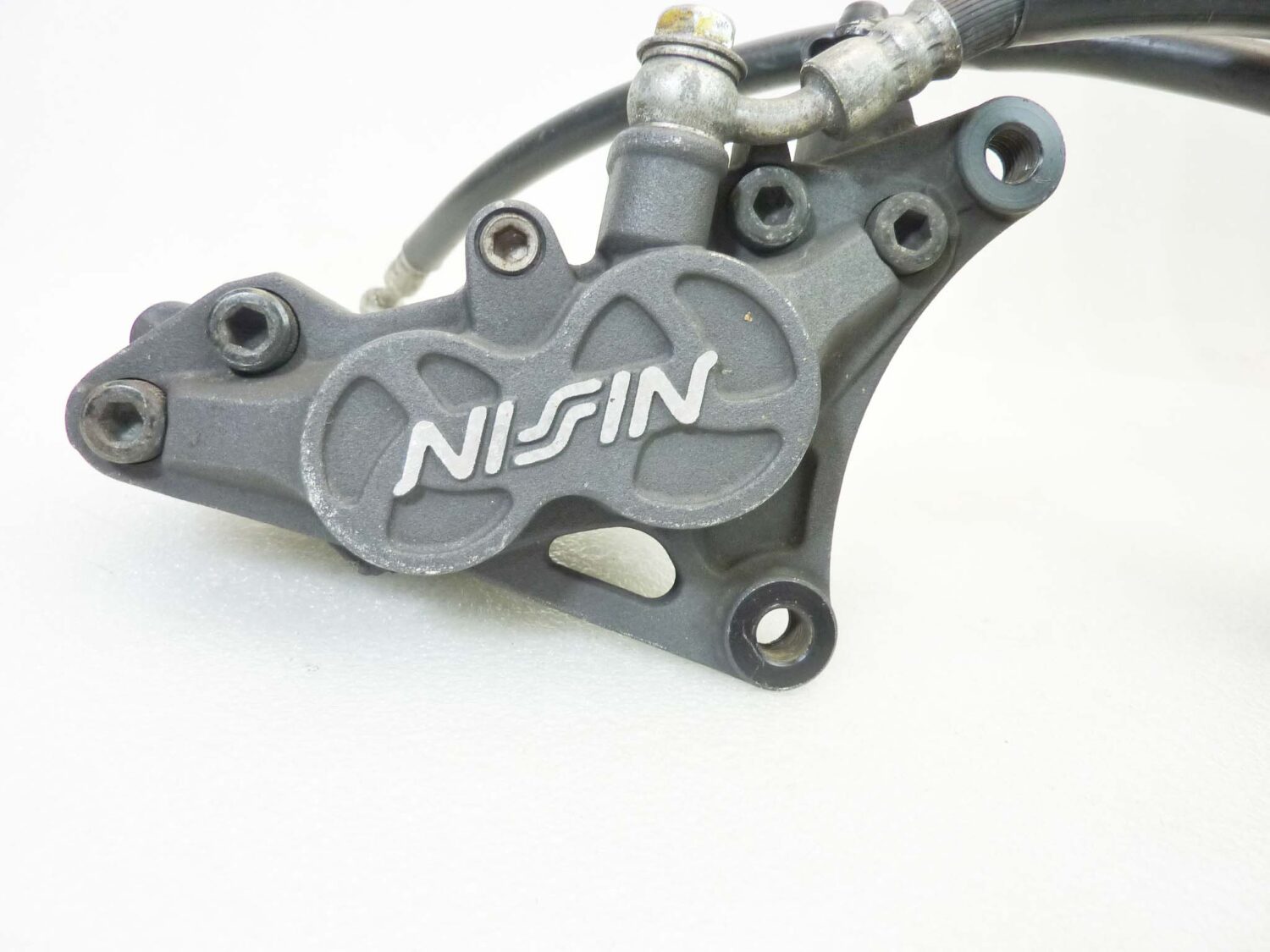 Pinze Nissin freno anteriore 90 mm Honda Suzuki Kawasaki vari modelli cod 59100-40C01-RL interasse fori 90 mm - immagine 5