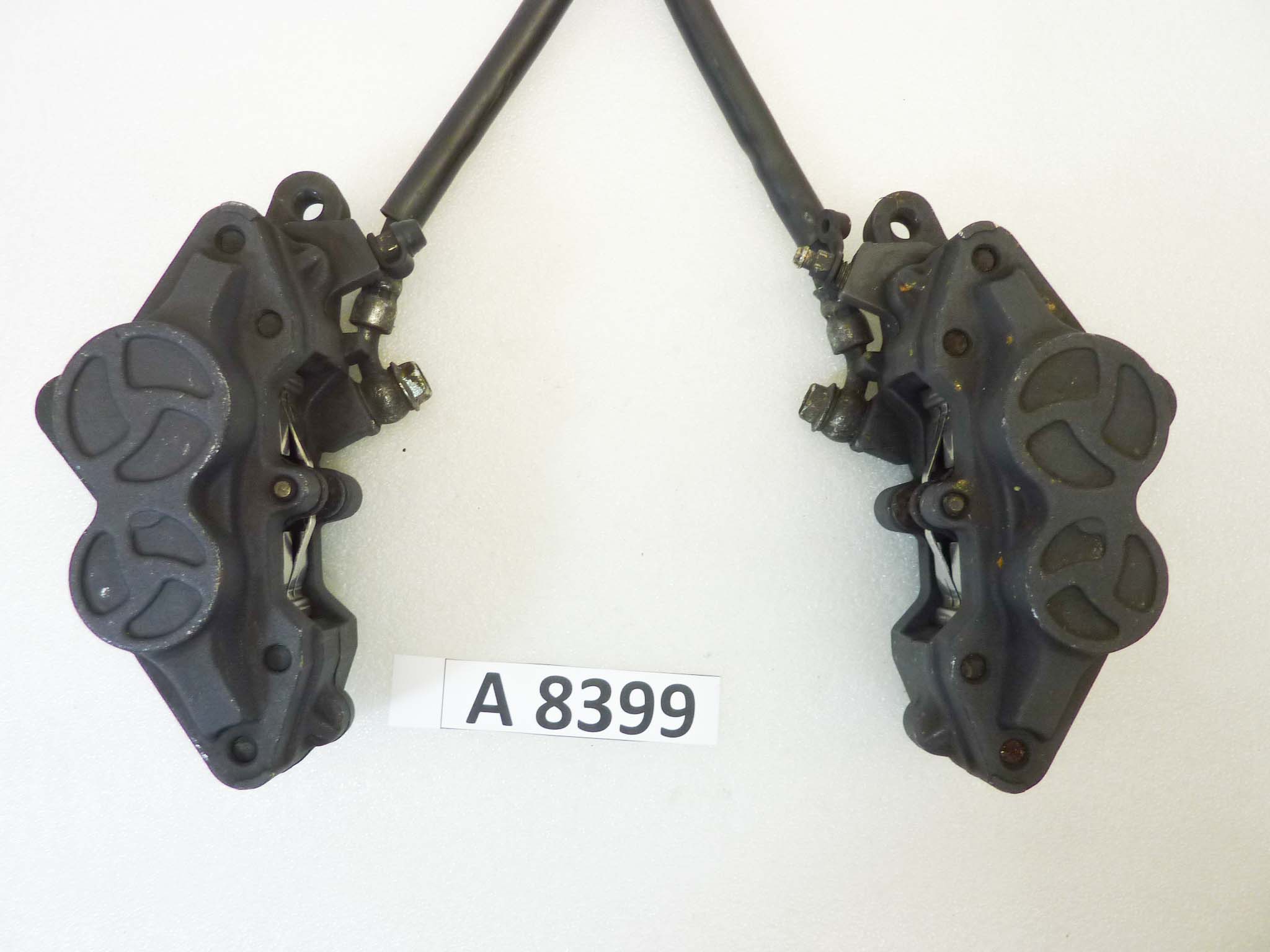 Pinze Nissin freno anteriore 90 mm Honda Suzuki Kawasaki vari modelli cod 59100-40C01-RL interasse fori 90 mm - immagine 7
