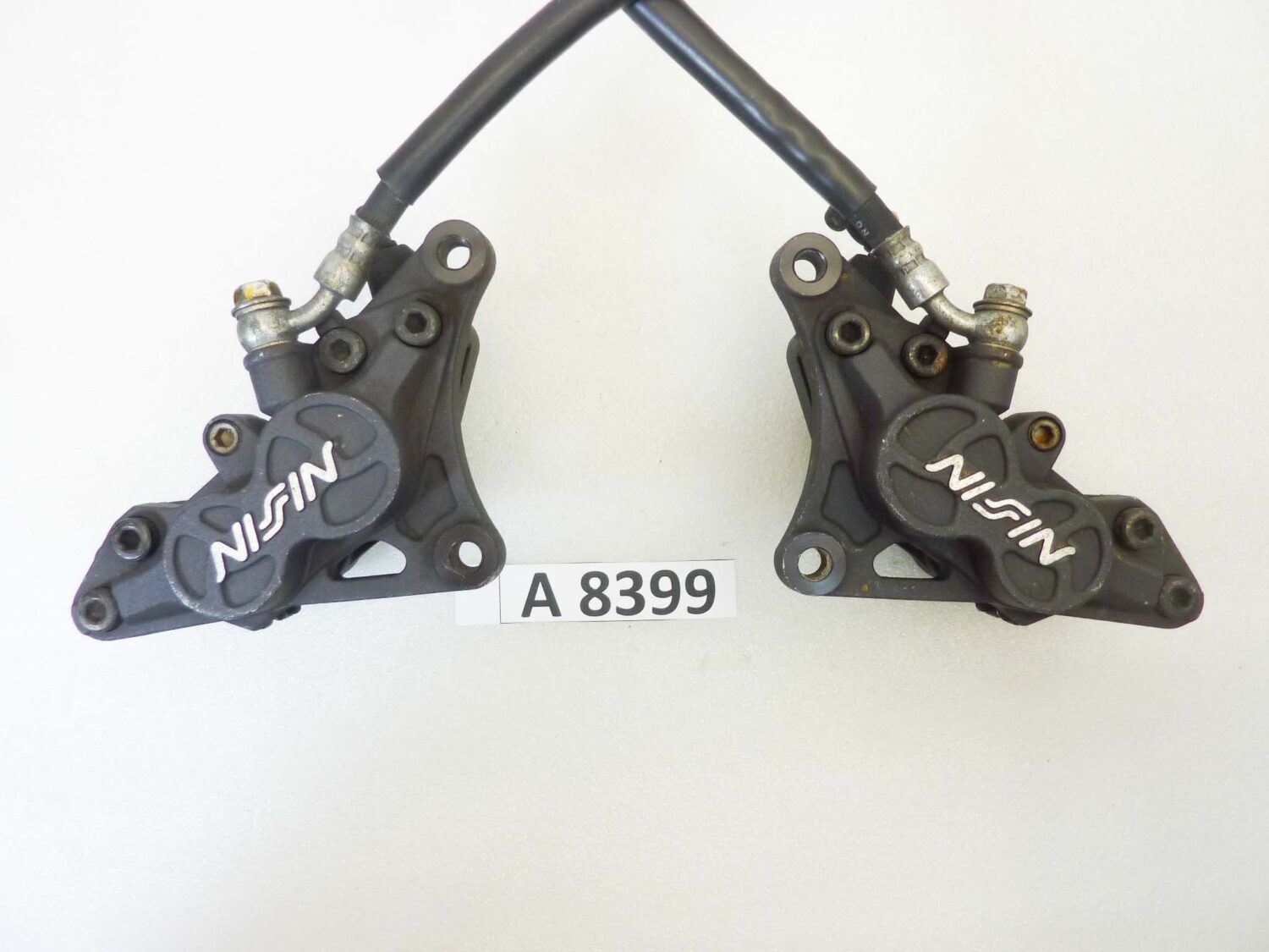 Pinze Nissin freno anteriore 90 mm Honda Suzuki Kawasaki vari modelli cod 59100-40C01-RL interasse fori 90 mm - immagine 13