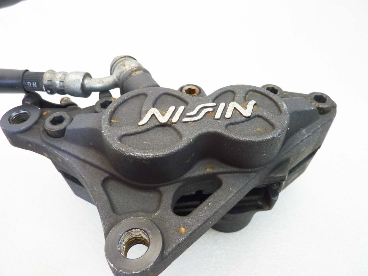 Pinze Nissin freno anteriore 90 mm Honda Suzuki Kawasaki vari modelli cod 59100-40C01-RL interasse fori 90 mm - immagine 15