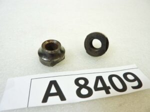 Coppia dado conico perno ruota diam 11 mm moto ciclomotori epoca Benelli Motobecane Guzzi Bianchi Gilera Cagiva Piaggio NUOVO fondo di magazzino vedi foto leggi descrizione