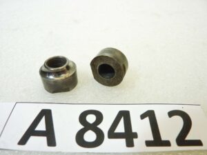 Coppia dado conico perno ruota diam 9 mm moto ciclomotori epoca Benelli Motobecane Guzzi Bianchi Gilera Cagiva Piaggio NUOVO fondo di magazzino vedi foto leggi descrizione