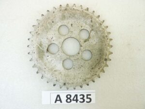 Corona 38 denti passo 420 diam foro centrale 34 mm diam est 160 mm moto epoca Guzzi Gilera Benelli Motobi MV Agusta Morini Malaguti Ducati Cagiva Aprilia vari modelli NUOVO fondo di magazzino vedi foto leggi descrizione