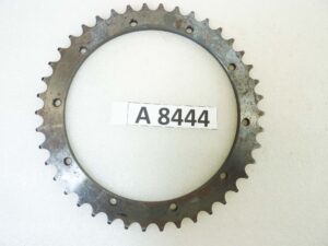 Corona 42 denti passo 520 diam foro centrale 166,5 mm diam est 290 mm interasse fori opposti 180 moto epoca Guzzi Gilera Benelli Motobi MV Agusta Morini Malaguti Ducati Cagiva Aprilia vari modelli NUOVO fondo di magazzino vedi foto leggi descrizione