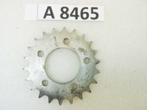 Corona 22 denti passo 420 diam foro centrale 42 mm diam est 95,5 mm interasse fori laterale 45 moto epoca Guzzi Gilera Benelli Motobi MV Agusta Morini Malaguti Ducati Cagiva Aprilia vari modelli NUOVO fondo di magazzino vedi foto leggi descrizione