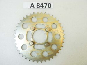 Corona Fantic Super Rocket e vari miodelli 40 denti diam foro centrale 44 mm diam est 167 mm interasse perni 67 mm 377 moto epoca vari modelli NUOVO fondo di magazzino vedi foto leggi descrizione