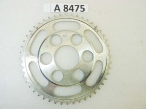 Corona 48 denti passo 428 diam foro centrale 54 mm diam est 200 mm moto epoca Guzzi Gilera Benelli Motobi MV Agusta Morini Malaguti Ducati Cagiva Aprilia vari modelli NUOVO fondo di magazzino vedi foto leggi descrizione