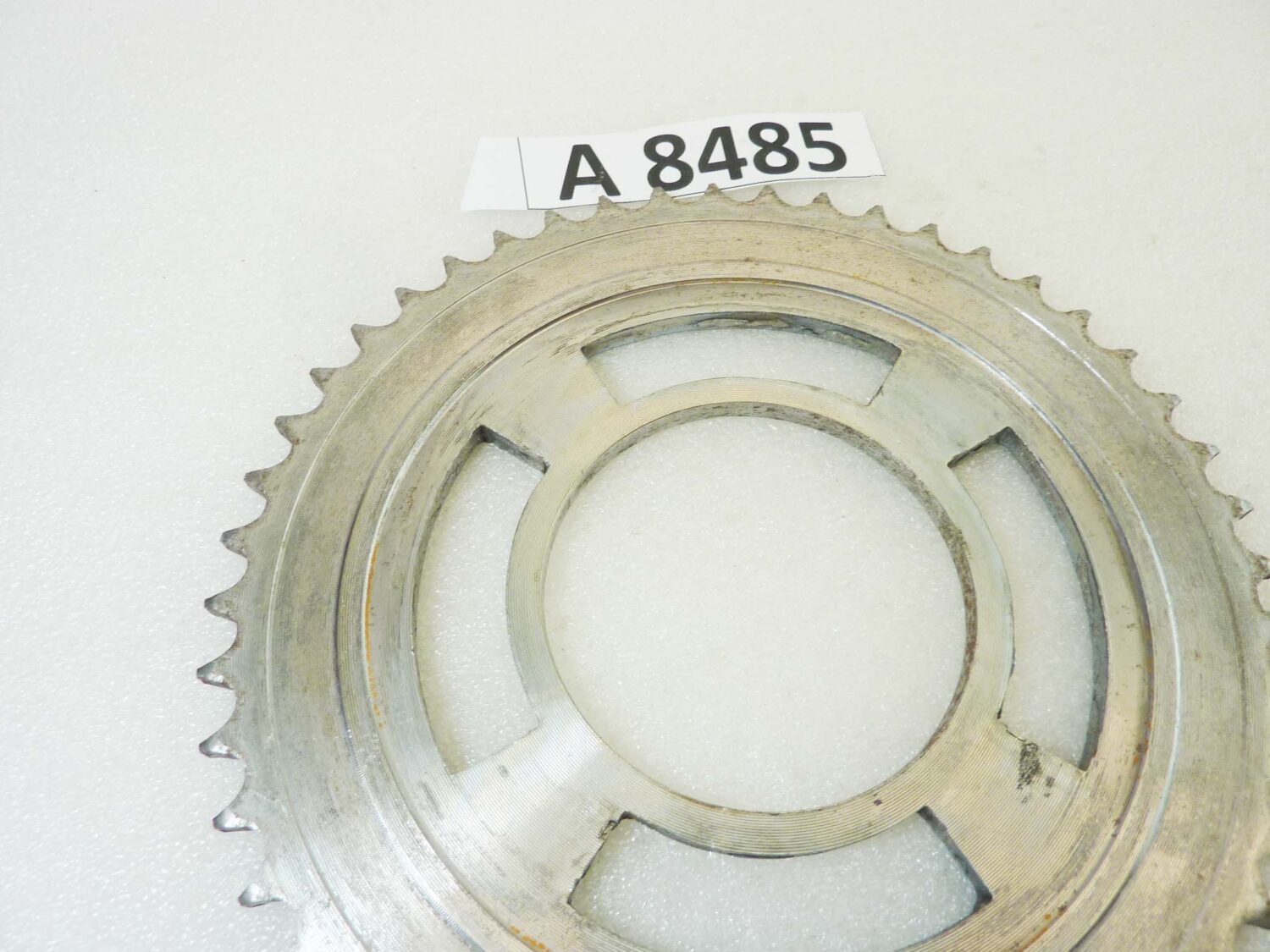 Corona 250 Bianchi 48 denti passo 428 diam foro centrale 78 mm diam est 200 mm vari modelli - immagine 2