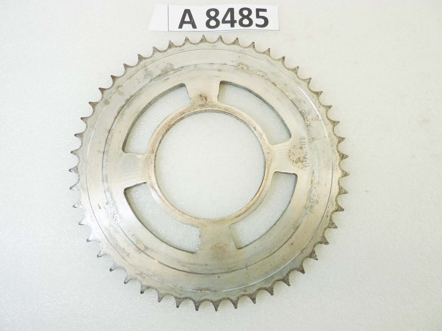 Corona 250 Bianchi 48 denti passo 428 diam foro centrale 78 mm diam est 200 mm vari modelli - immagine 6