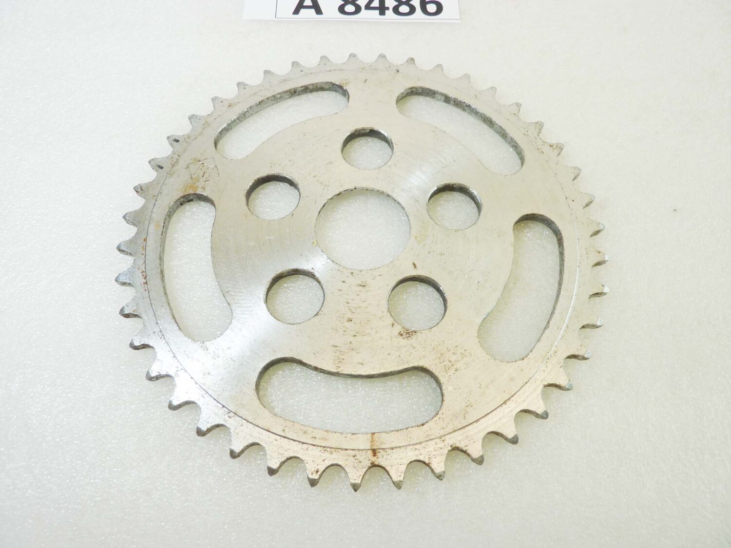 Corona Mondial 43 denti passo 420 diam foro centrale 35 mm diam est 181 mm vari modelli NUOVO fondo di magazzino vedi foto leggi descrizione - immagine 8