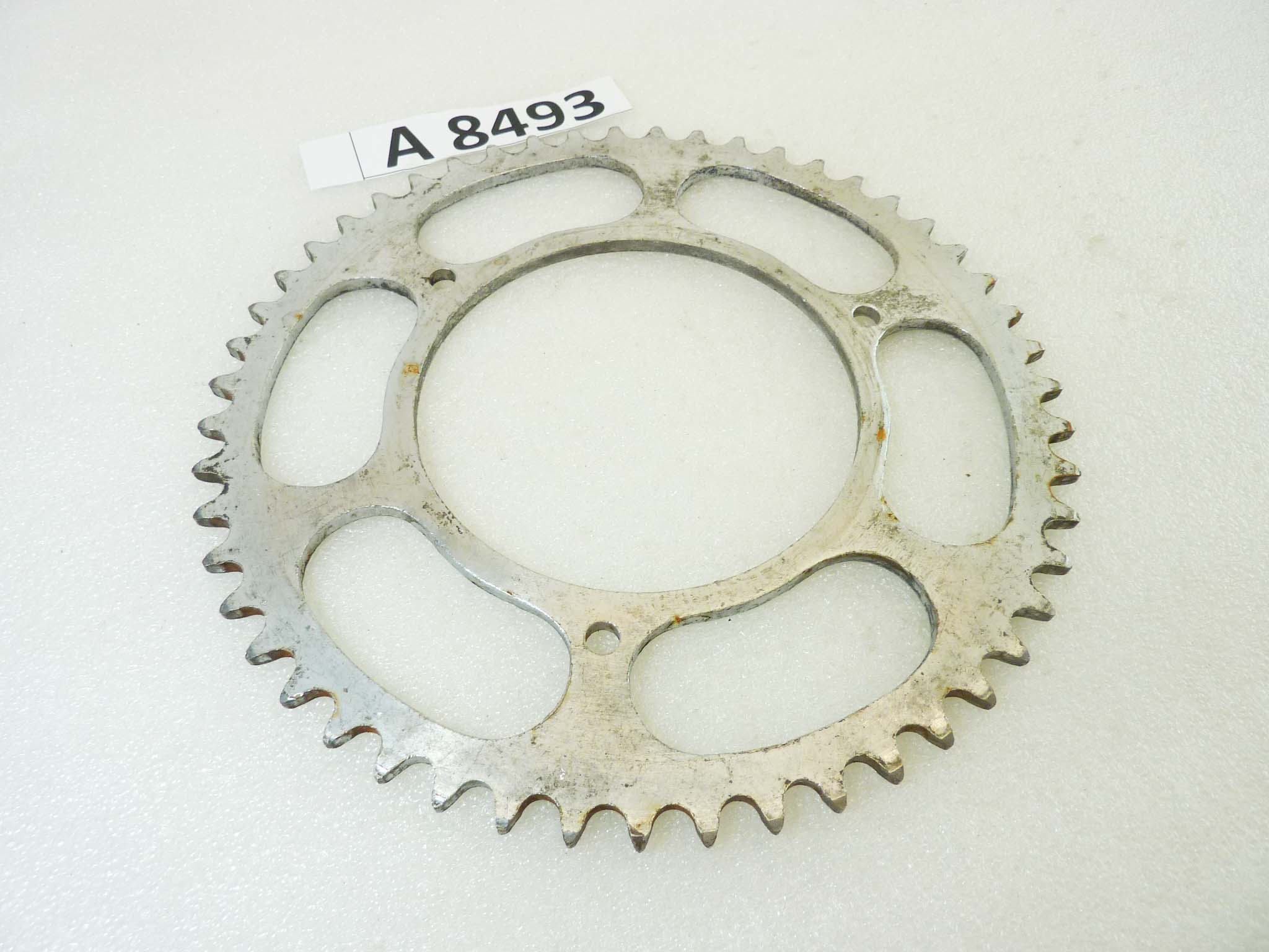Corona Moto Guzzi Guzzino 3 fori 51 denti NUOVO fondo di magazzino vedi foto leggi descrizione - immagine 2