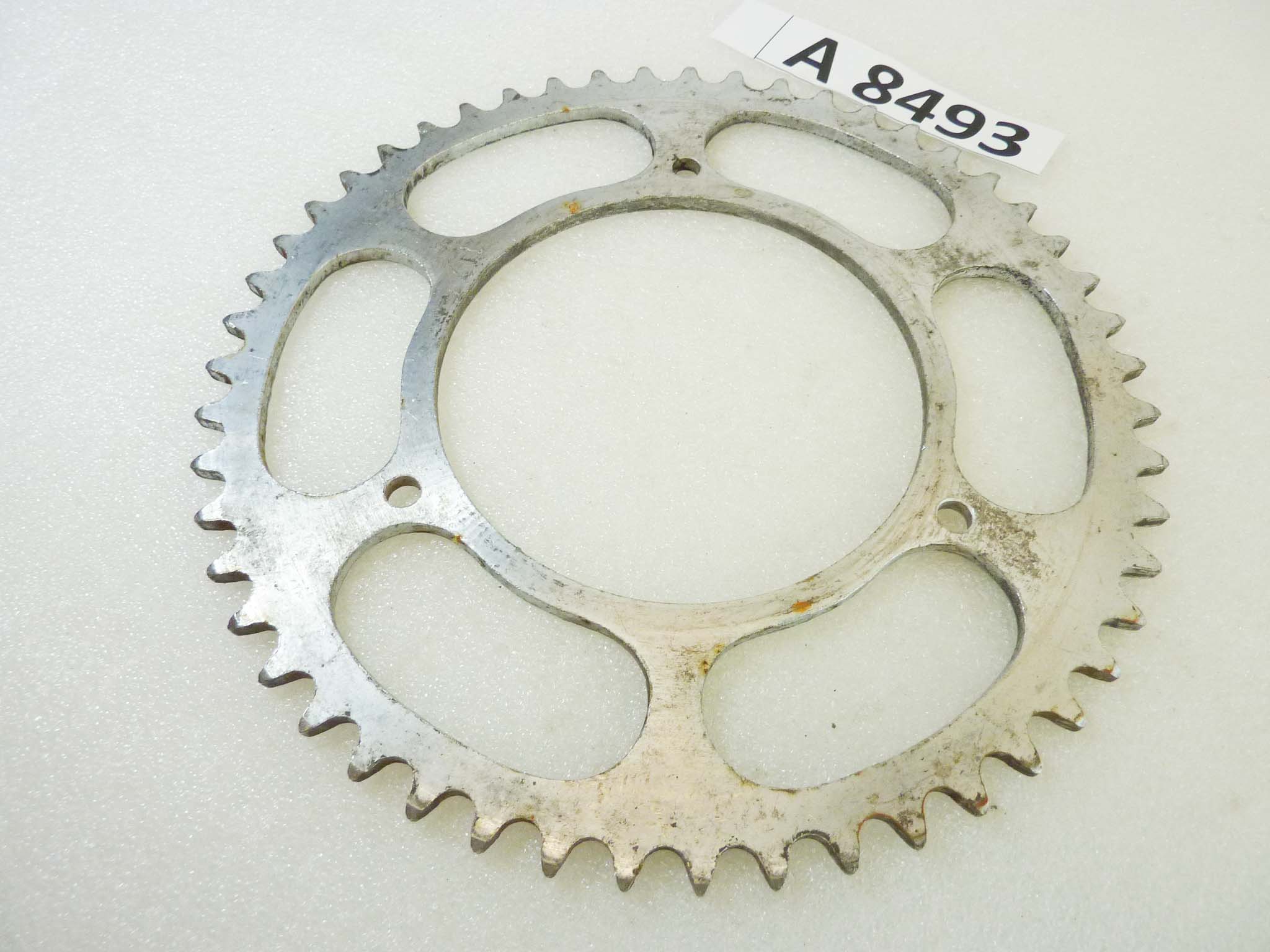 Corona Moto Guzzi Guzzino 3 fori 51 denti NUOVO fondo di magazzino vedi foto leggi descrizione - immagine 3