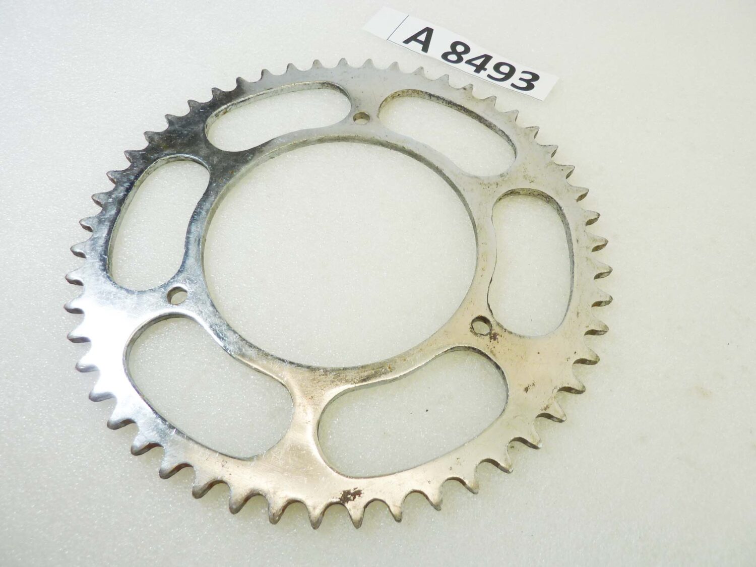 Corona Moto Guzzi Guzzino 3 fori 51 denti NUOVO fondo di magazzino vedi foto leggi descrizione - immagine 8