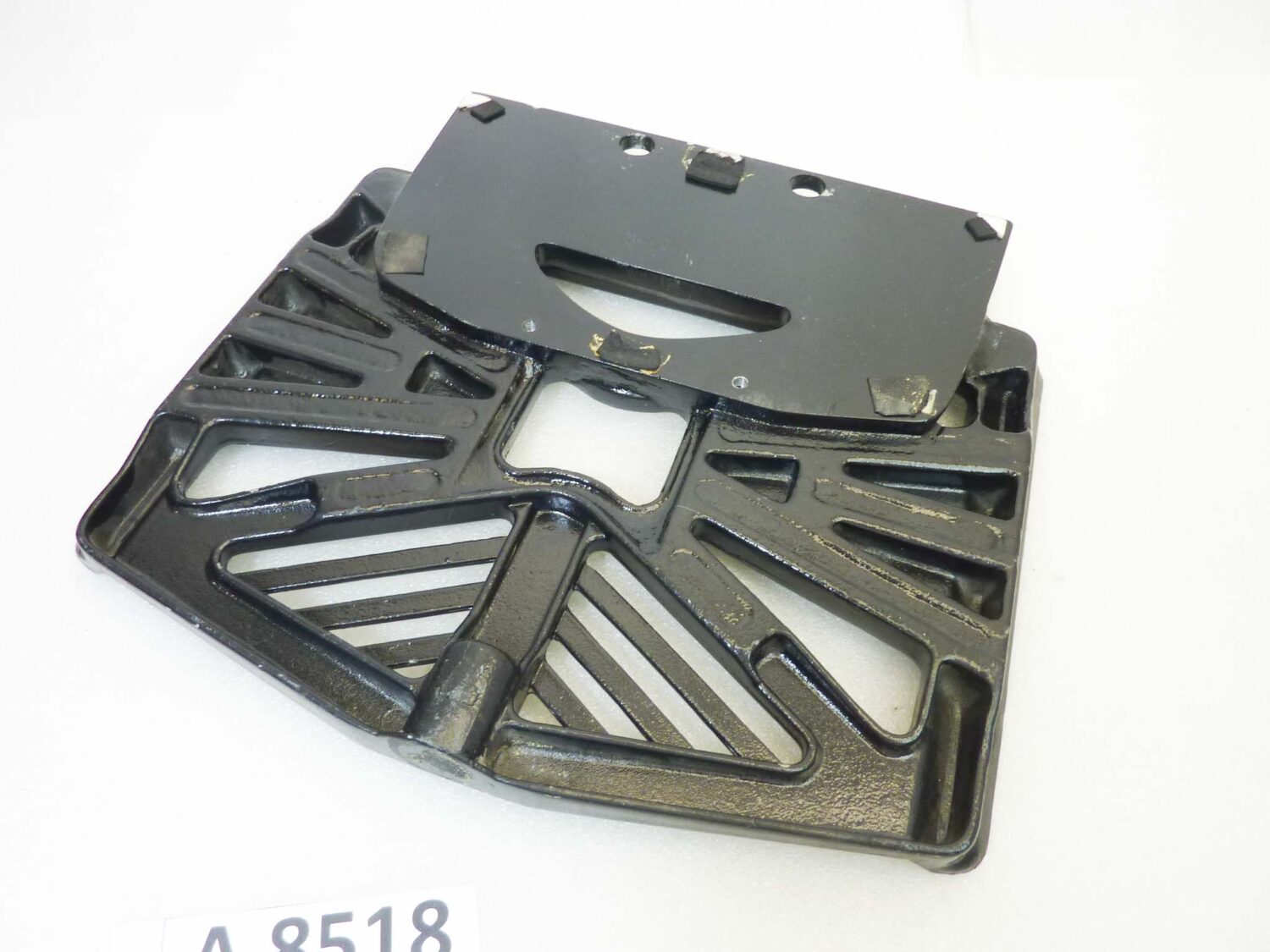 Piastra top-case vintage Cappa metallo 30 x 31,5 cm con piastra estesa - immagine 6