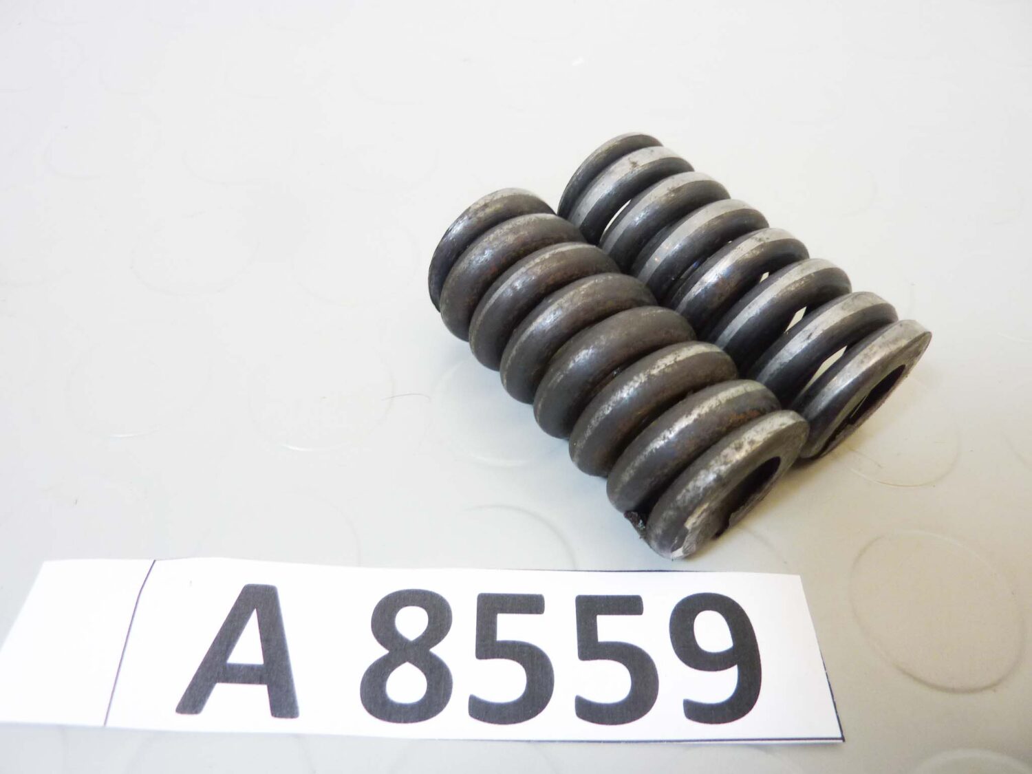 Coppia molle forcellone oscillante Guzzi Airone 250 4V lungh 55 mm diam 24 mm cod T5533