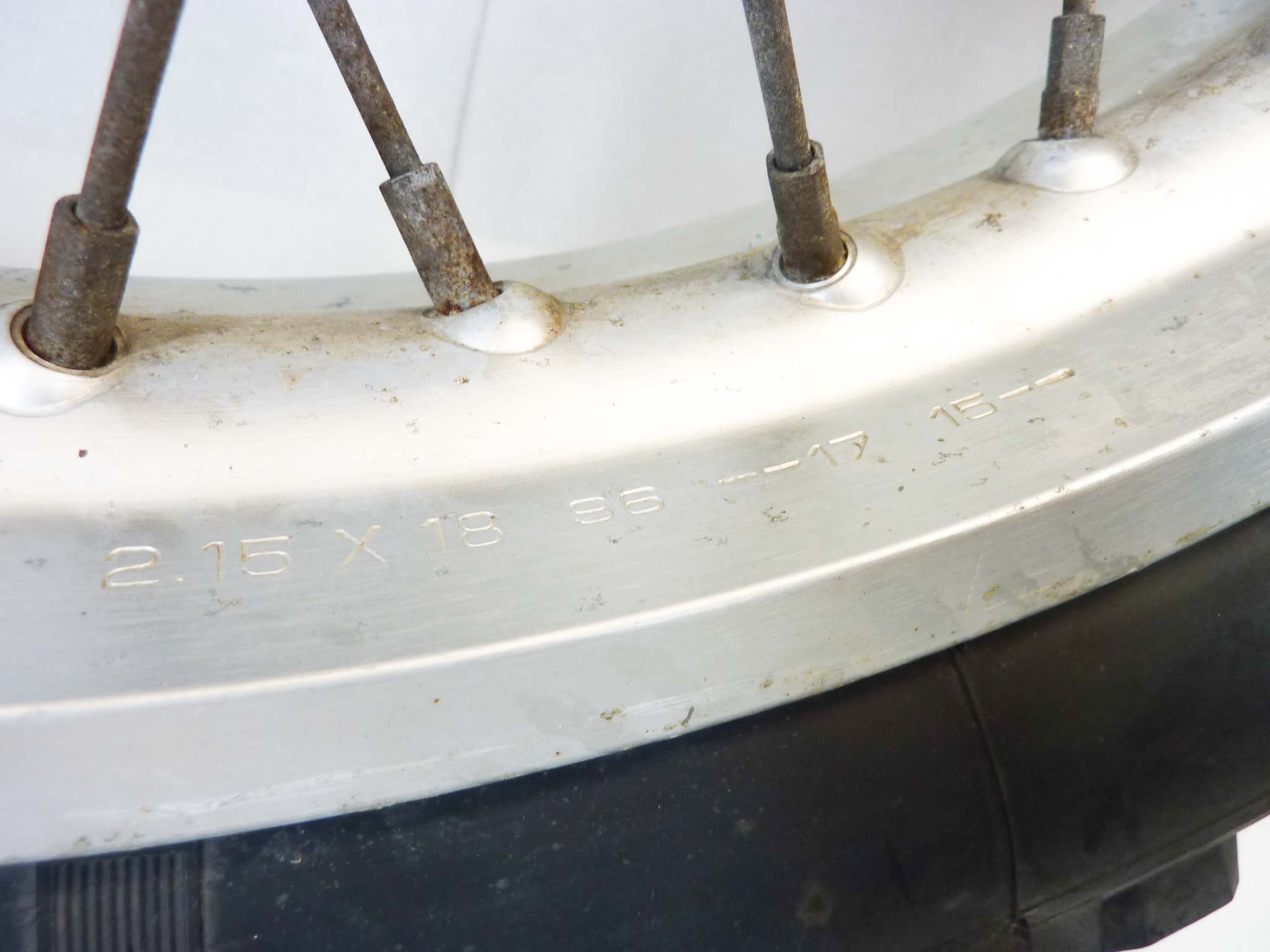 Cerchio ruota posteriore Yamaha XT 250 3YE DID 18 x 2,15 - immagine 6