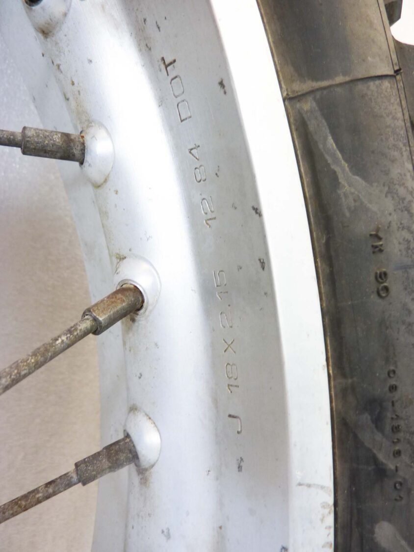 Cerchio ruota posteriore Yamaha XT 250 3YE DID 18 x 2,15 - immagine 8