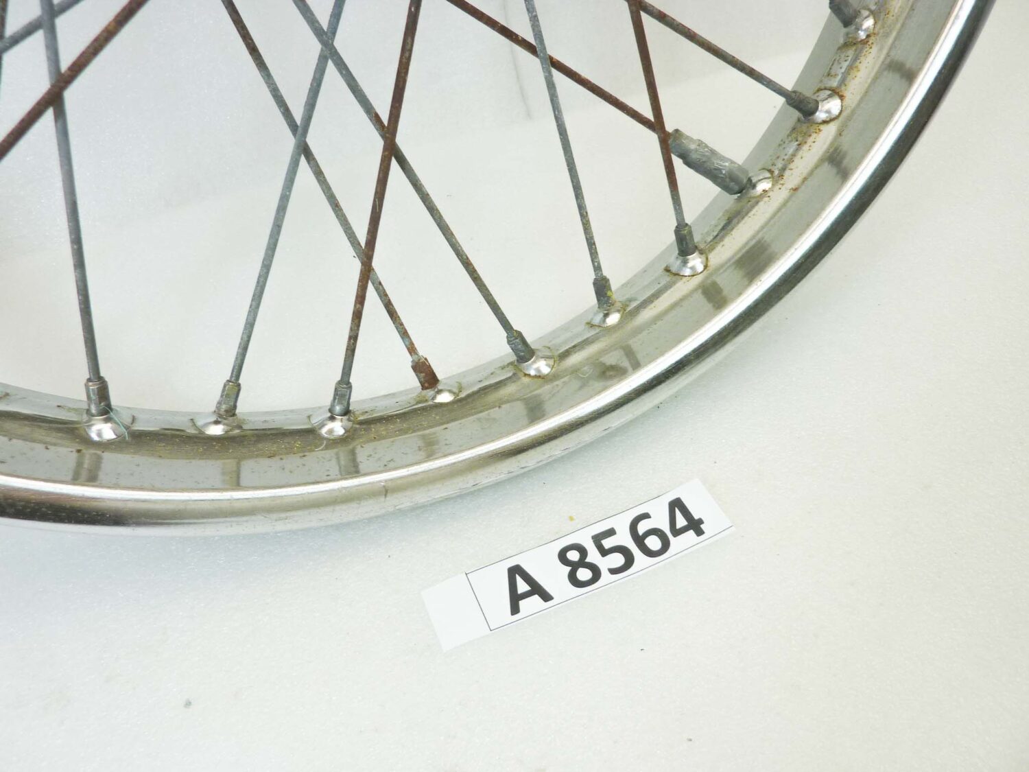 Cerchio ruota anteriore Honda CB 500 Four F K 1971 - 1977 - immagine 2