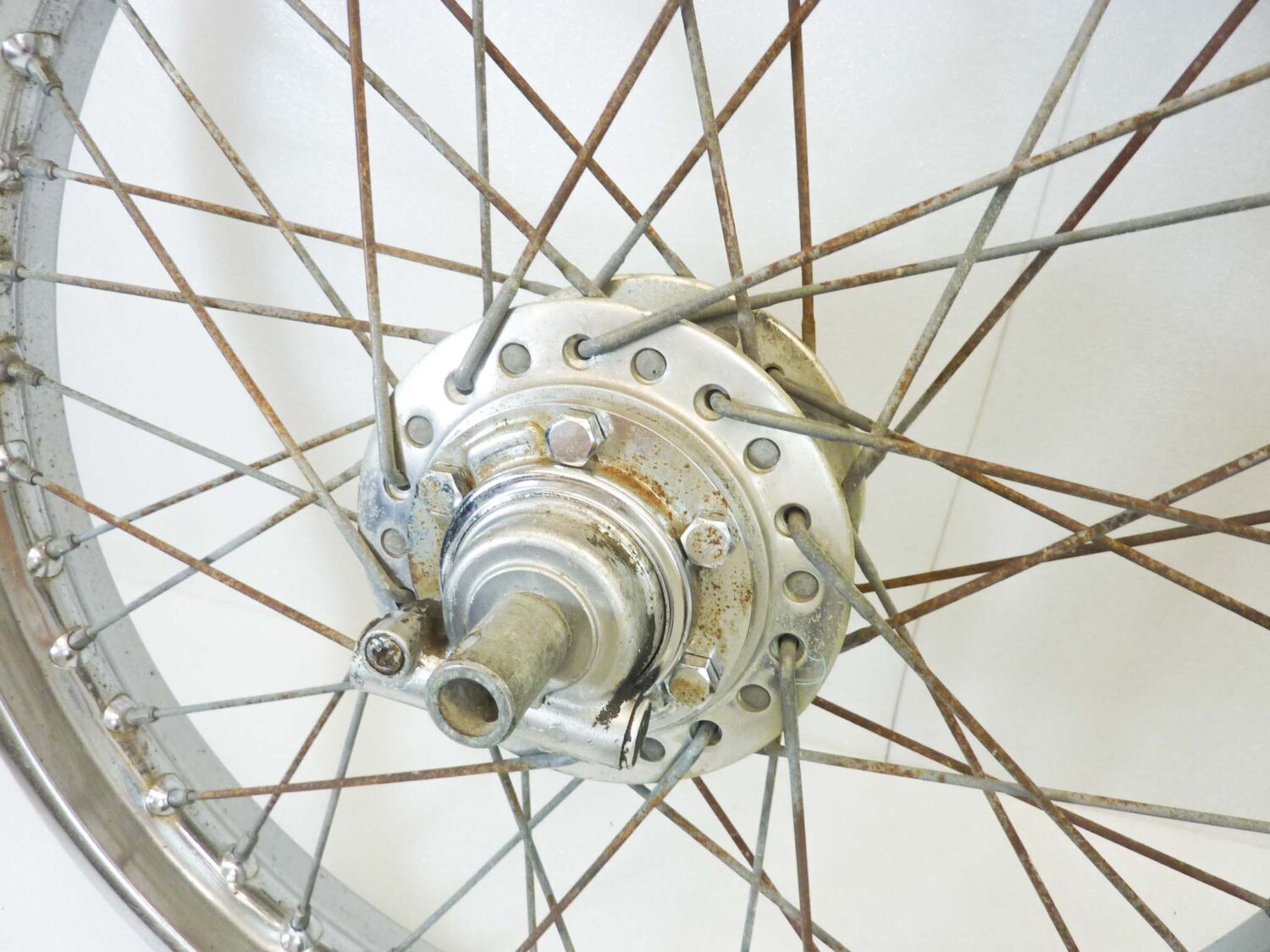 Cerchio ruota anteriore Honda CB 500 Four F K 1971 - 1977 - immagine 4