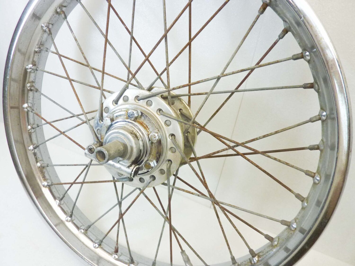 Cerchio ruota anteriore Honda CB 500 Four F K 1971 - 1977 - immagine 5