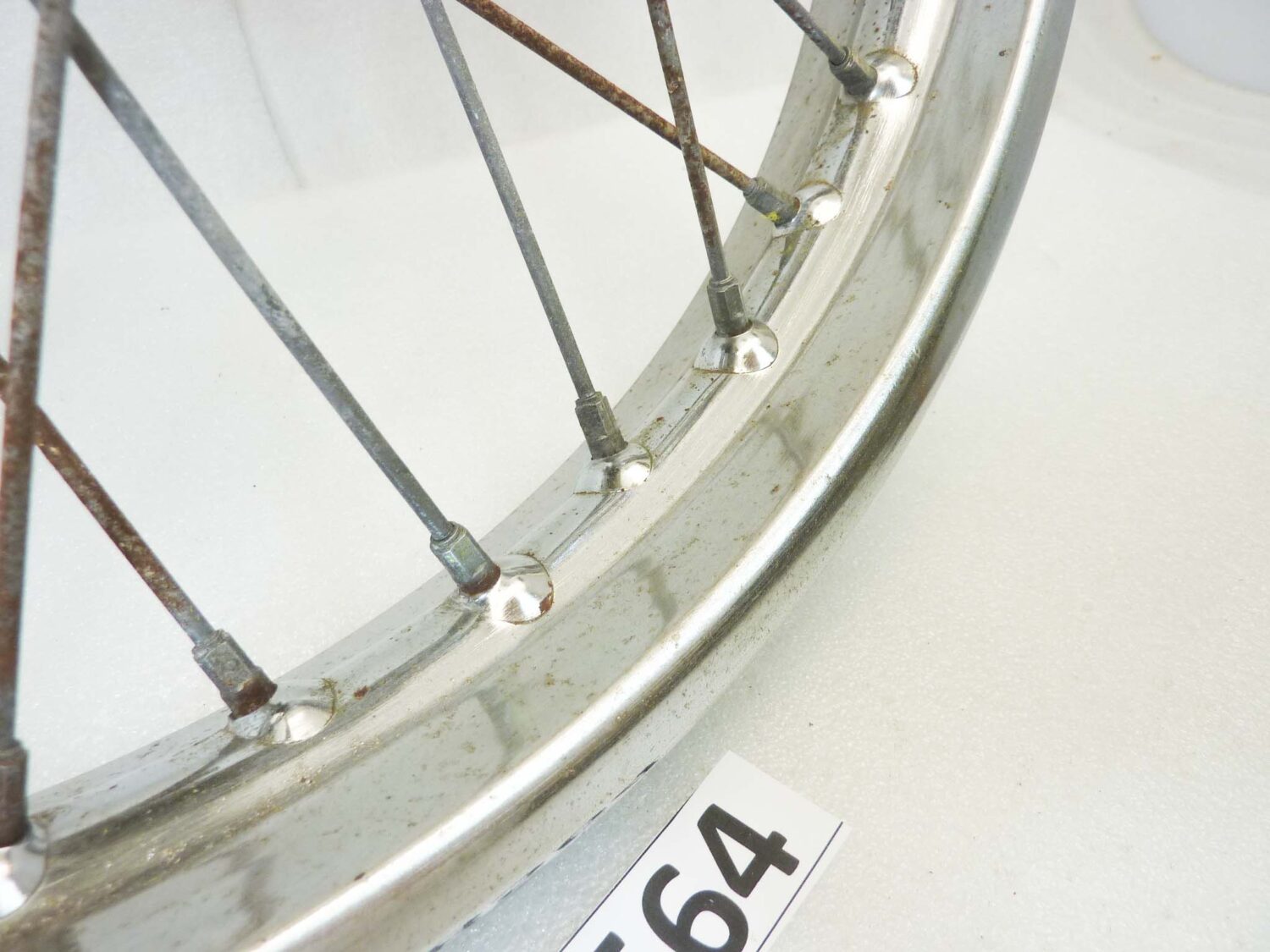Cerchio ruota anteriore Honda CB 500 Four F K 1971 - 1977 - immagine 10